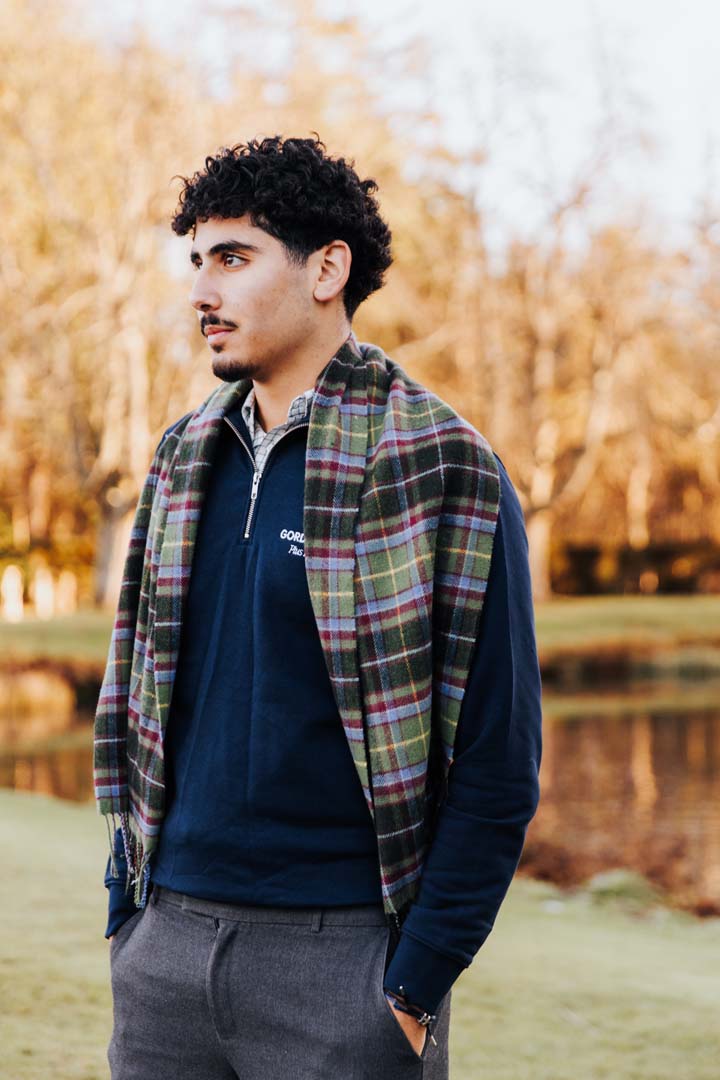 Tartan Wool Scarf