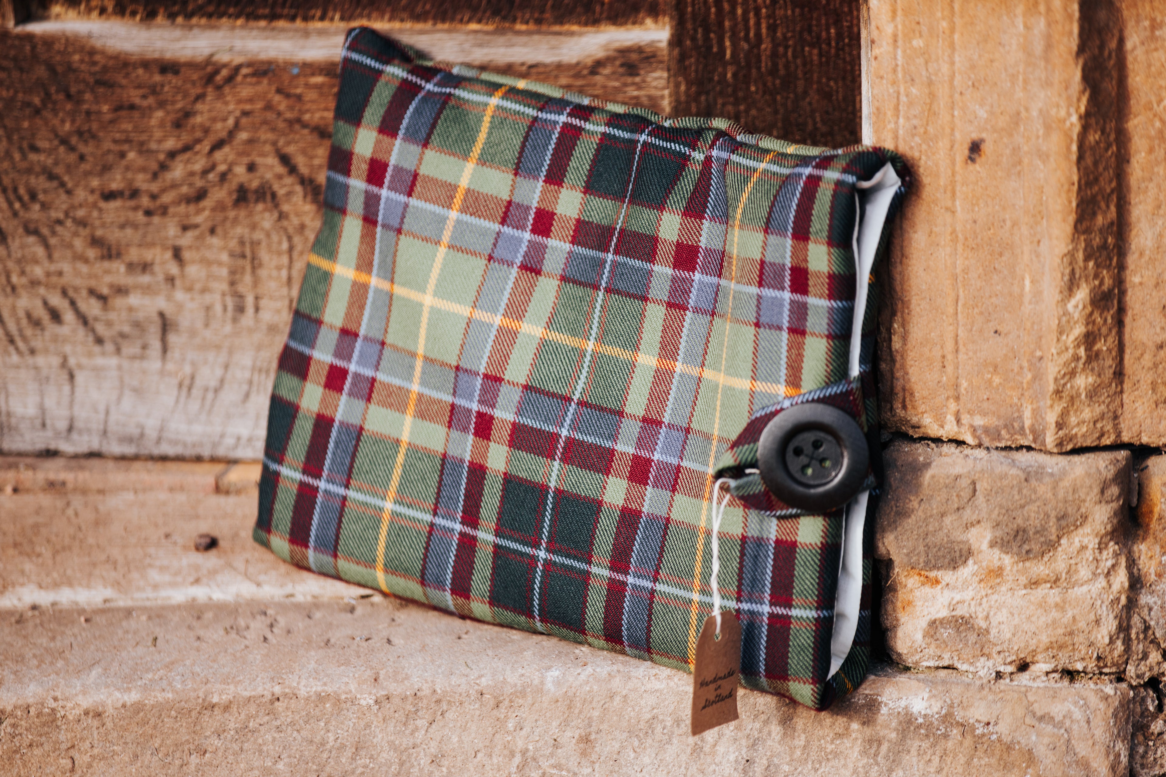 14" Tartan laptop case