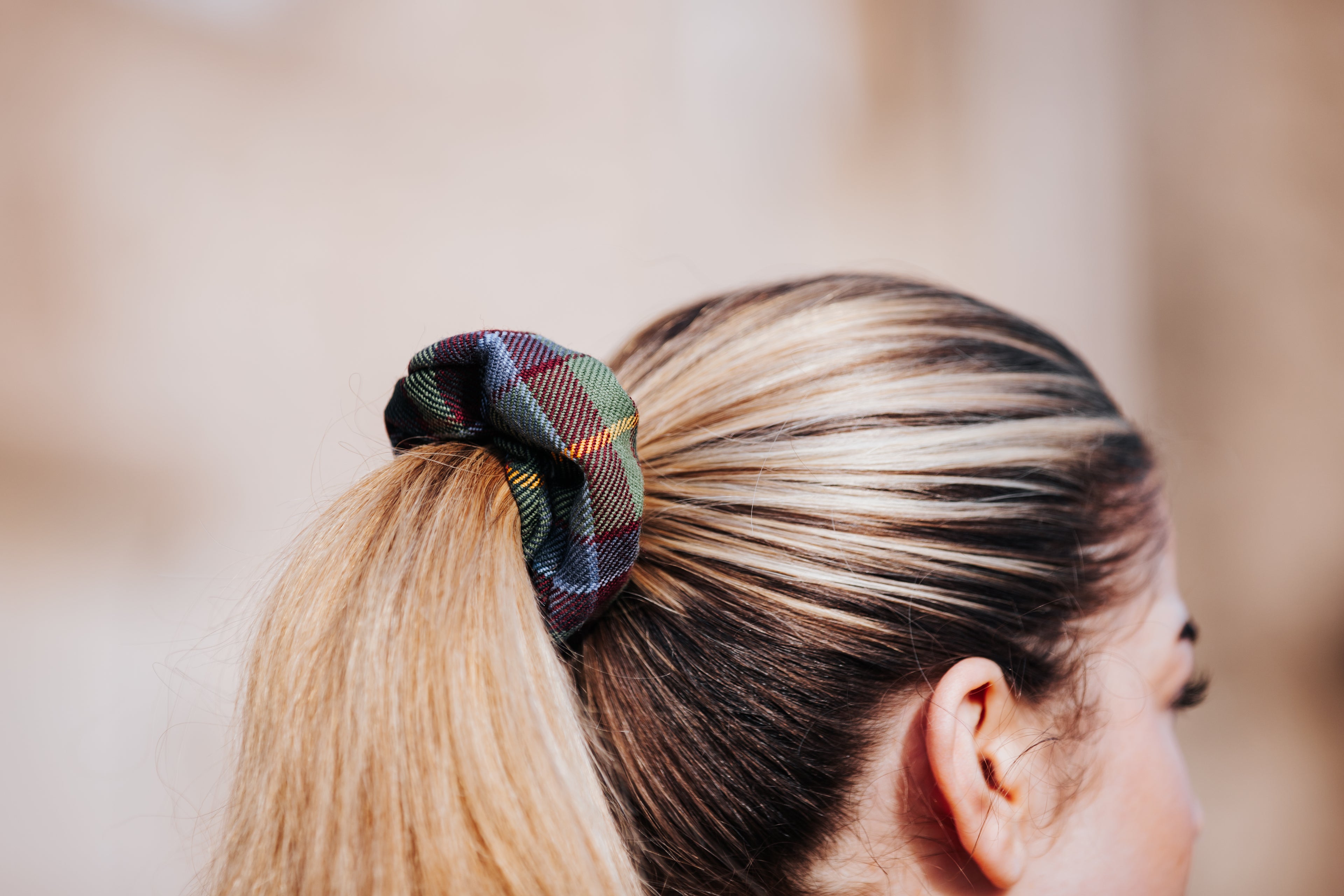 Tartan Scrunchies