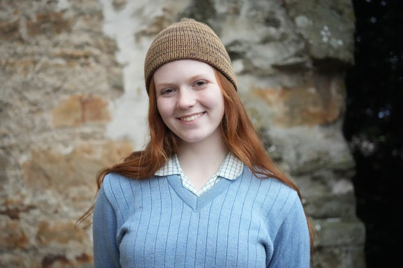 Dark Brown Merino Hat