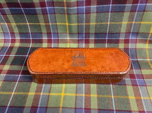 Leather Pen Box – 2 pen/pencil